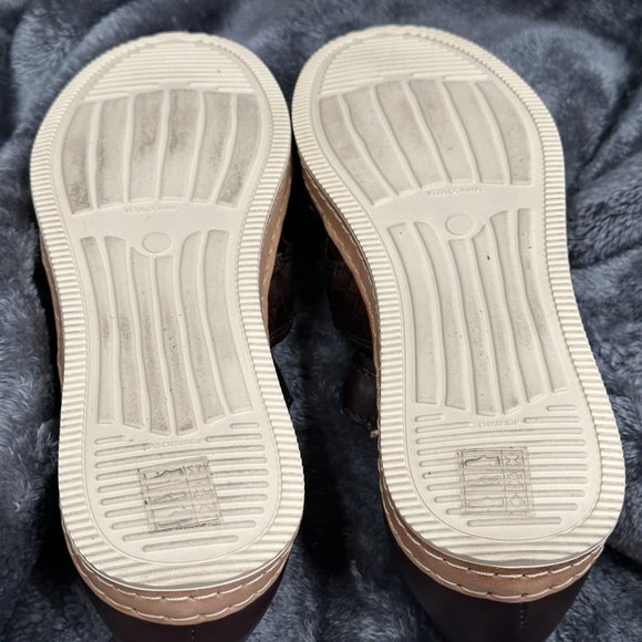 NEW Sesto Meucci of Florence Dark Tan Nappa Sandal Sz 11M - Picture 4 of 4